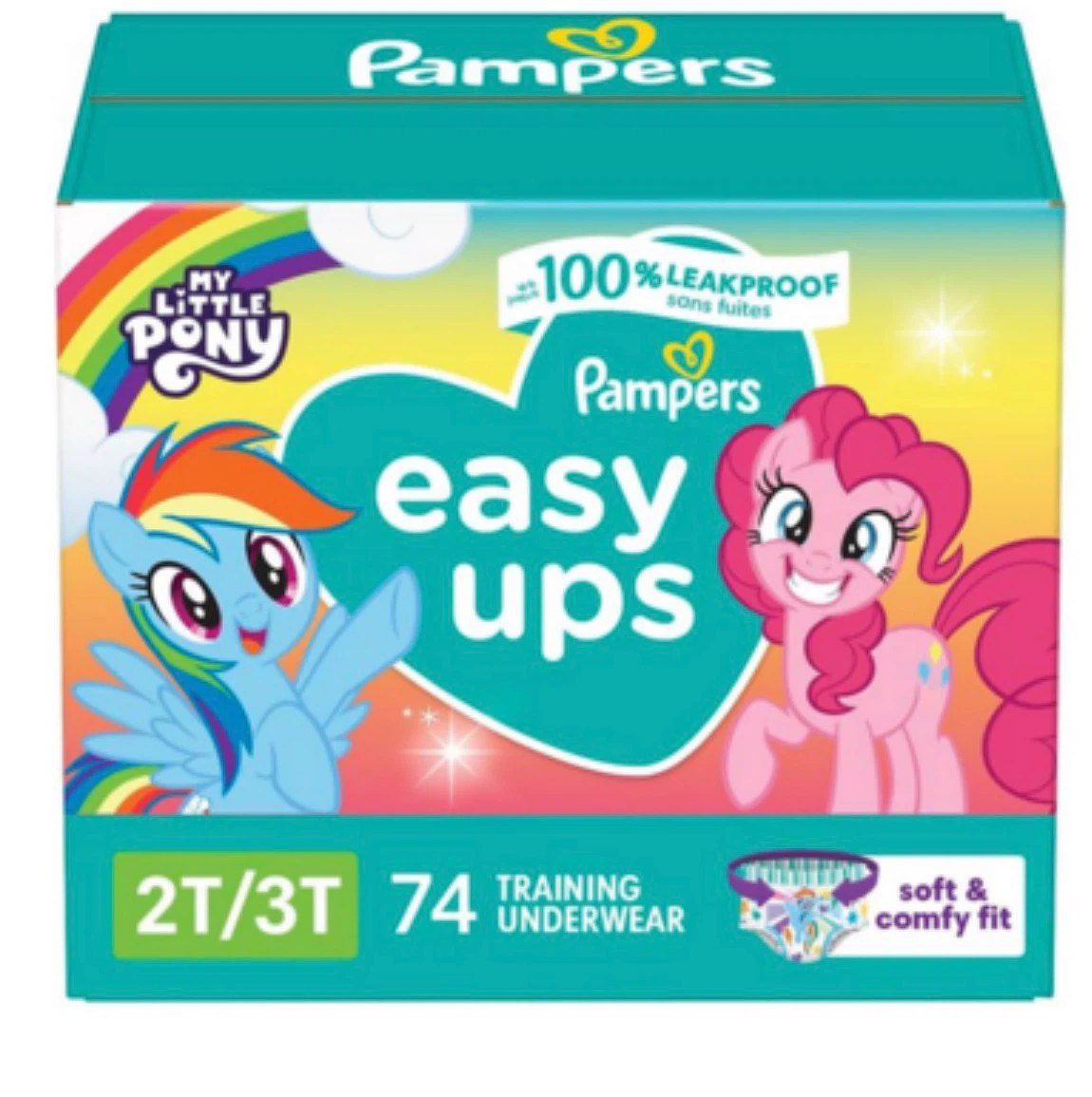 Pampers Easy up 2T - 56 Count
