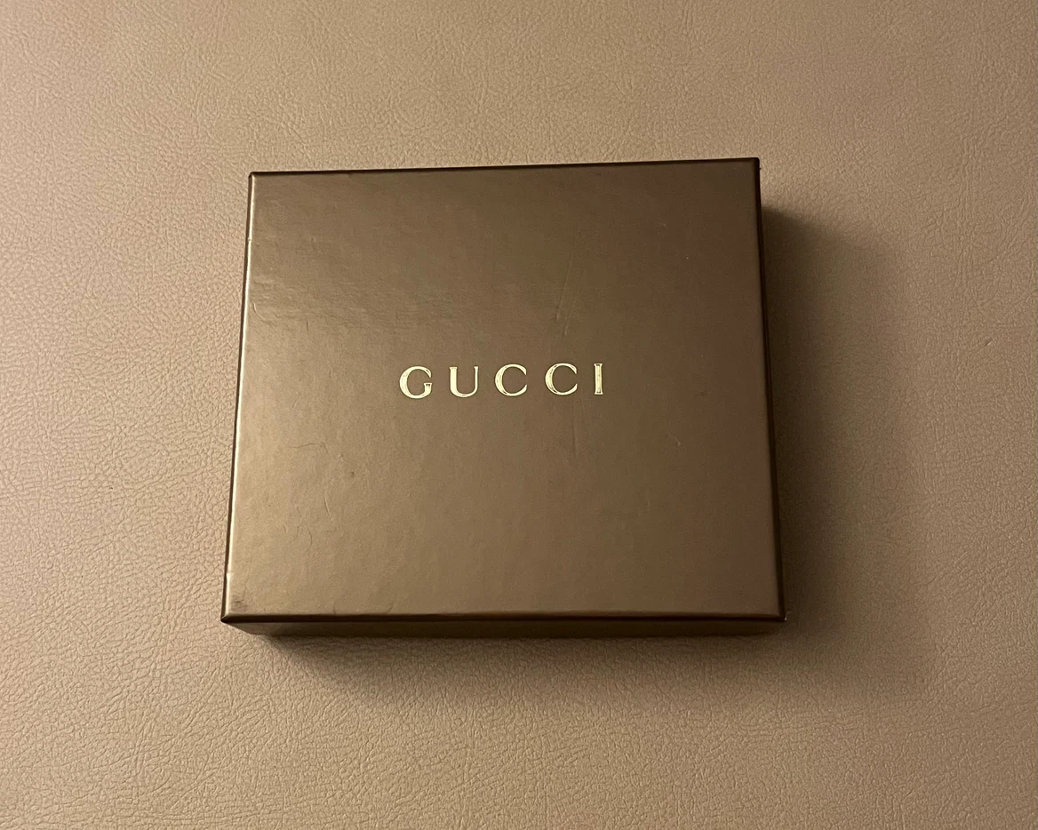 Black Gucci Bi-Fold Wallet