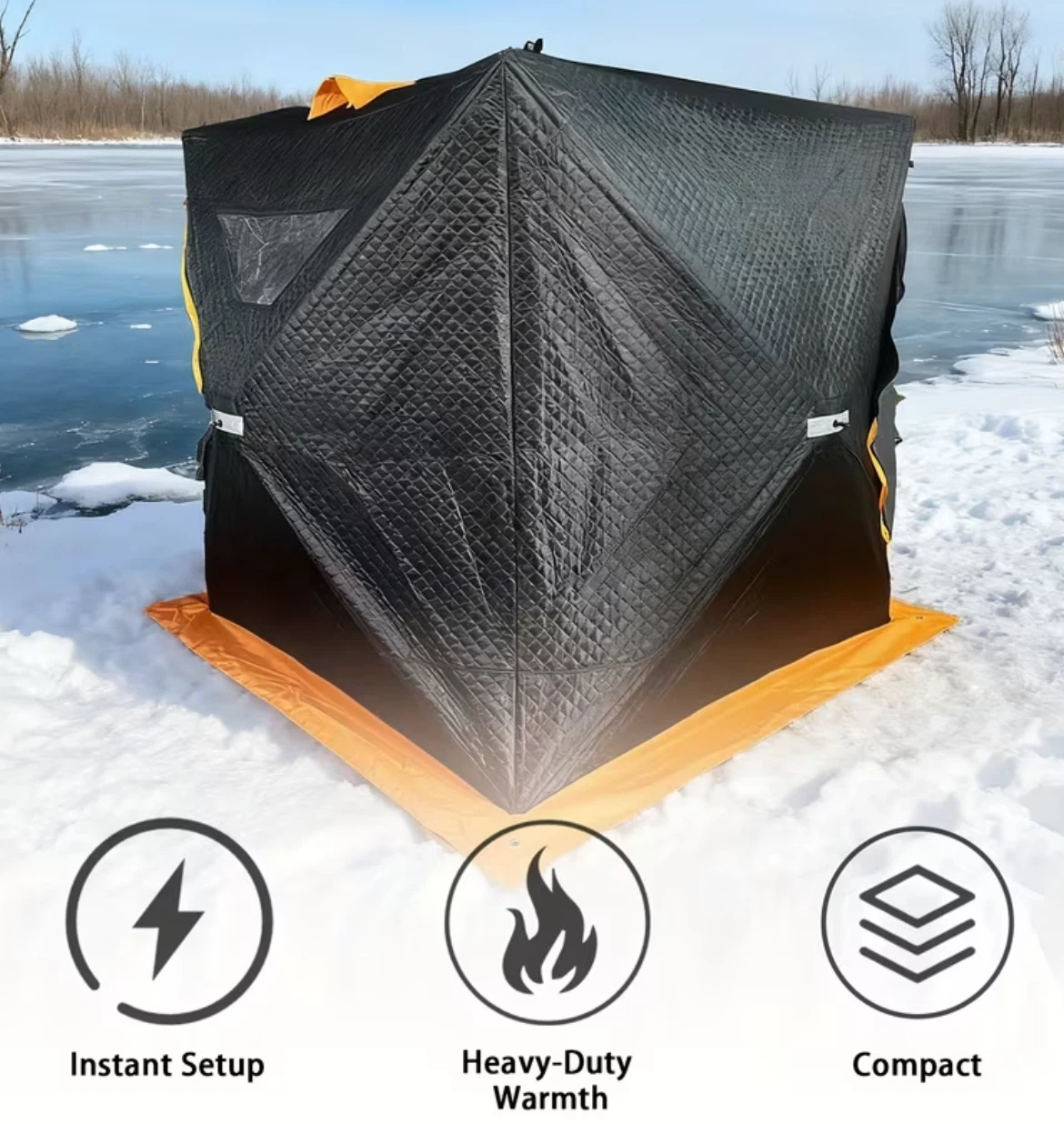 Insulated Ice Fishing Tent NEW 4 person - photo 4