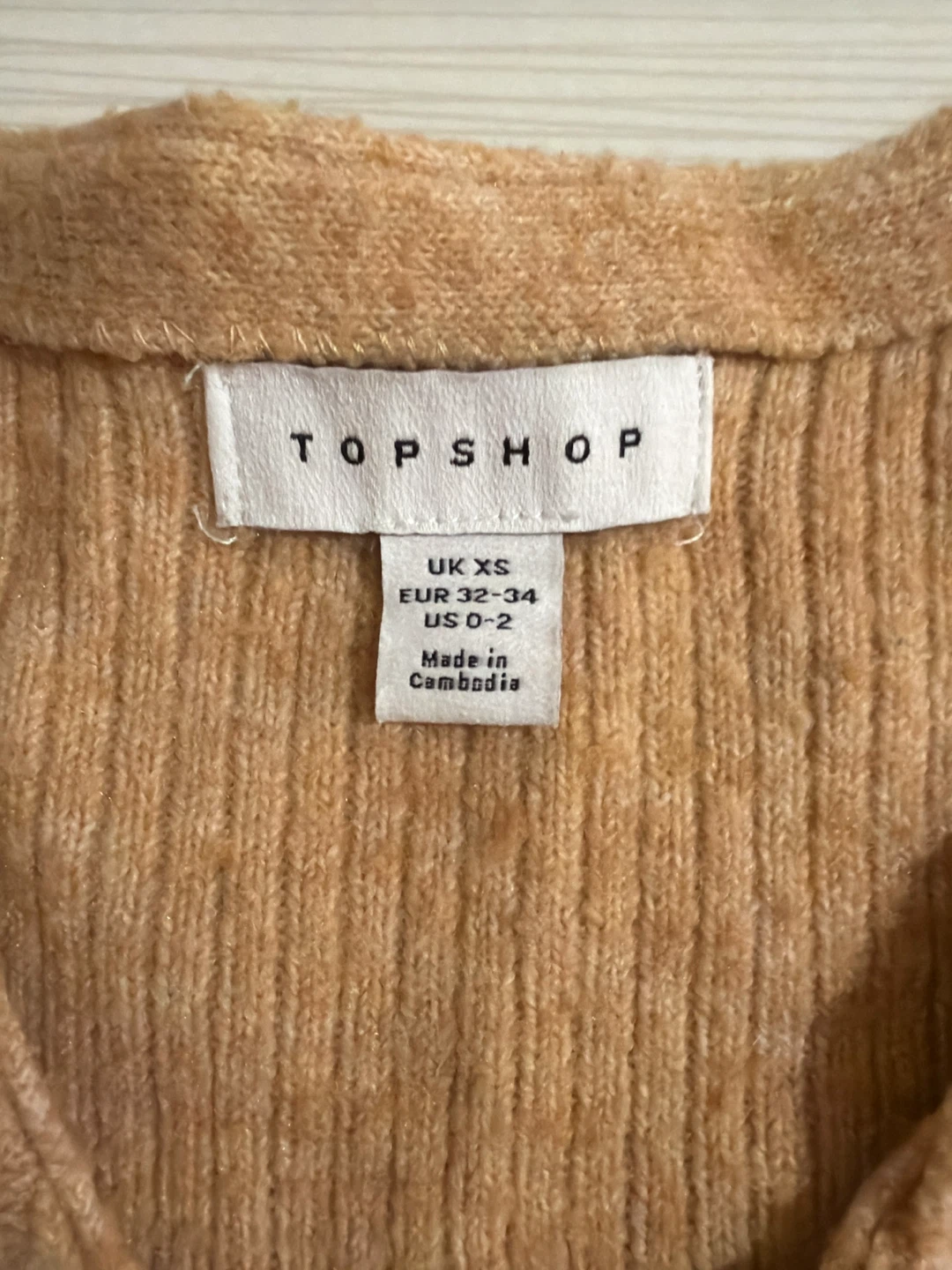 Topshop Ribbed Button-Up Cardigan - photo 2