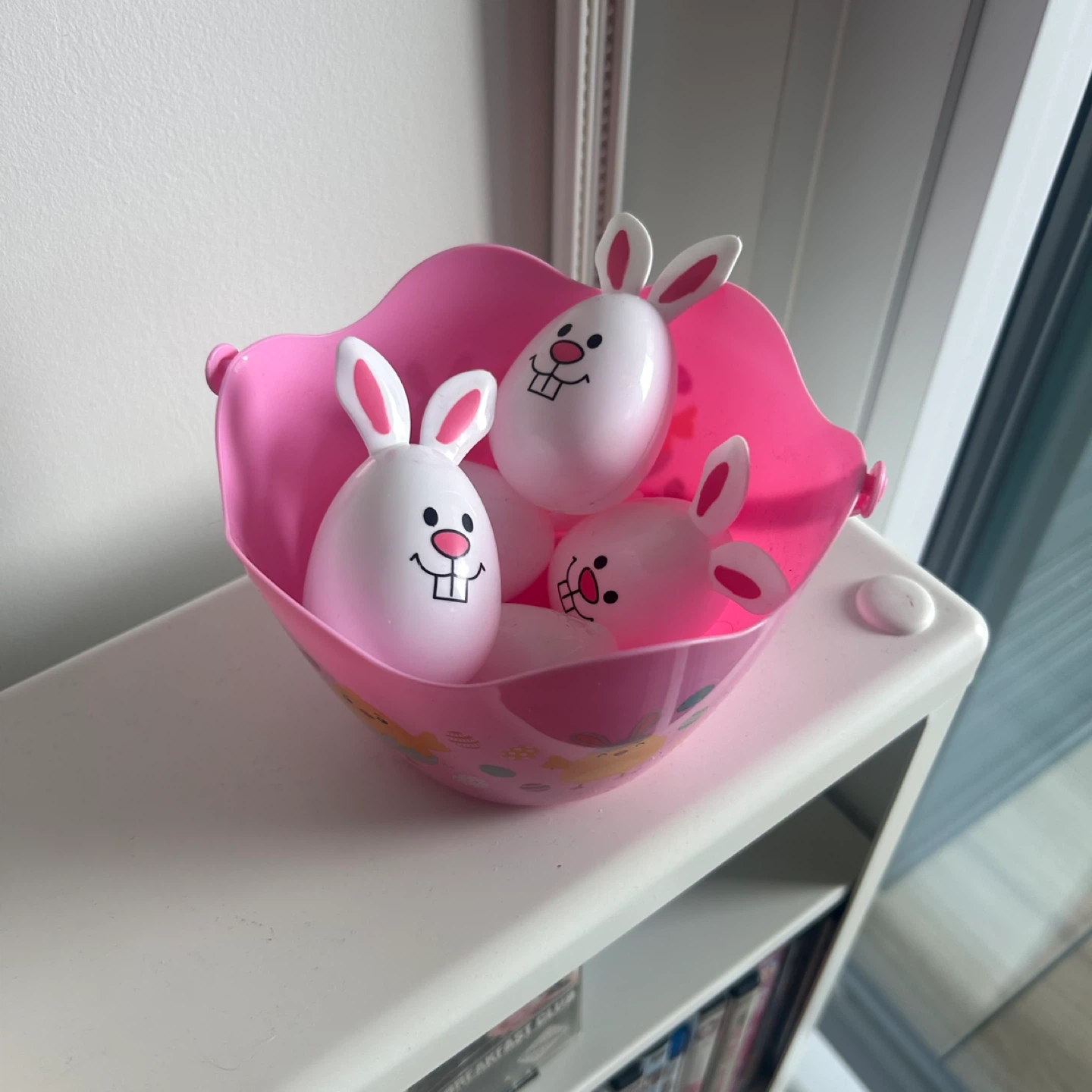 Free! Easter Basket with 5 Bunny Fillable Eggs