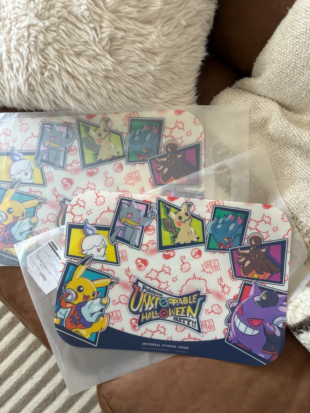 2 Pokemon Halloween Party Universal Studios Japan Placemats
