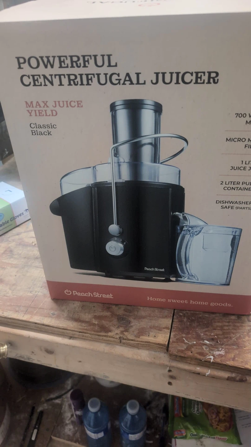 Peach Street Powerful Centrifugal Juicer - Black - photo 4