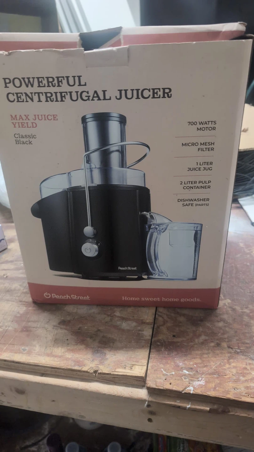 Peach Street Powerful Centrifugal Juicer - Black - photo 5