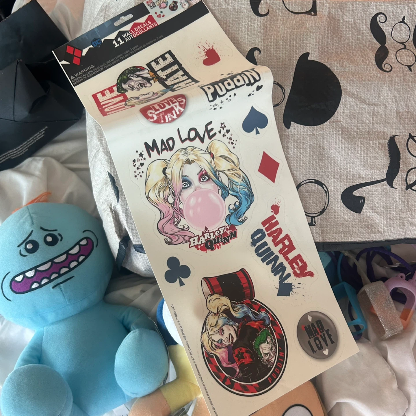 Free! Harley Quinn Stickers Wall Decals