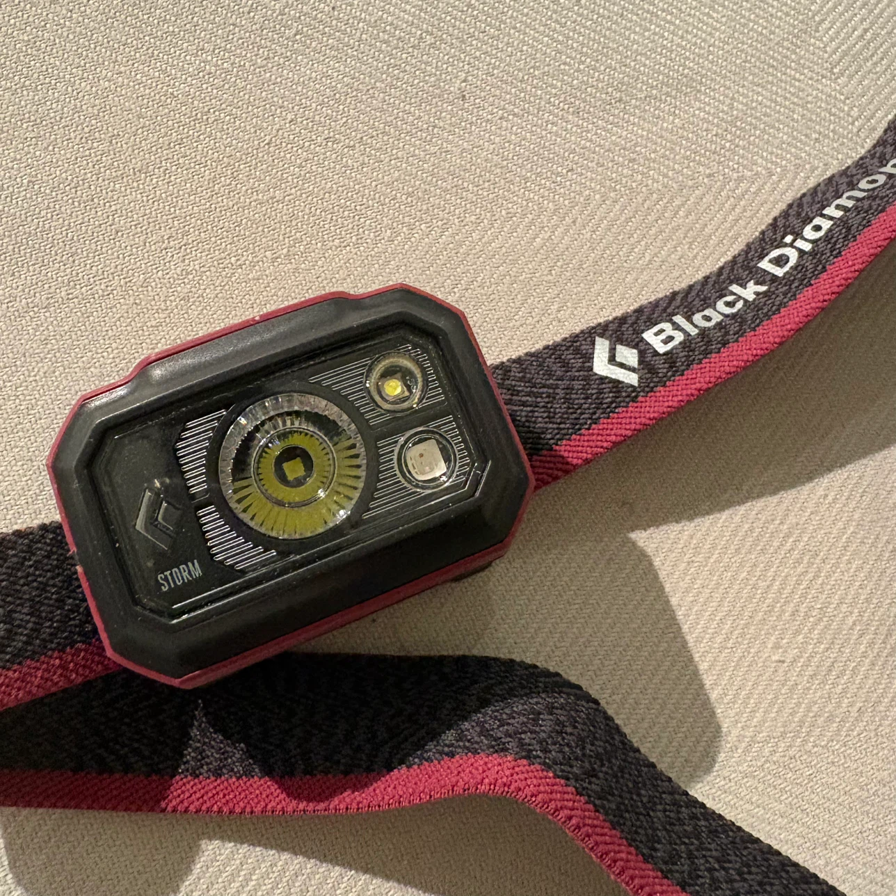 Black diamond storm 400 led headlamp climb camp light