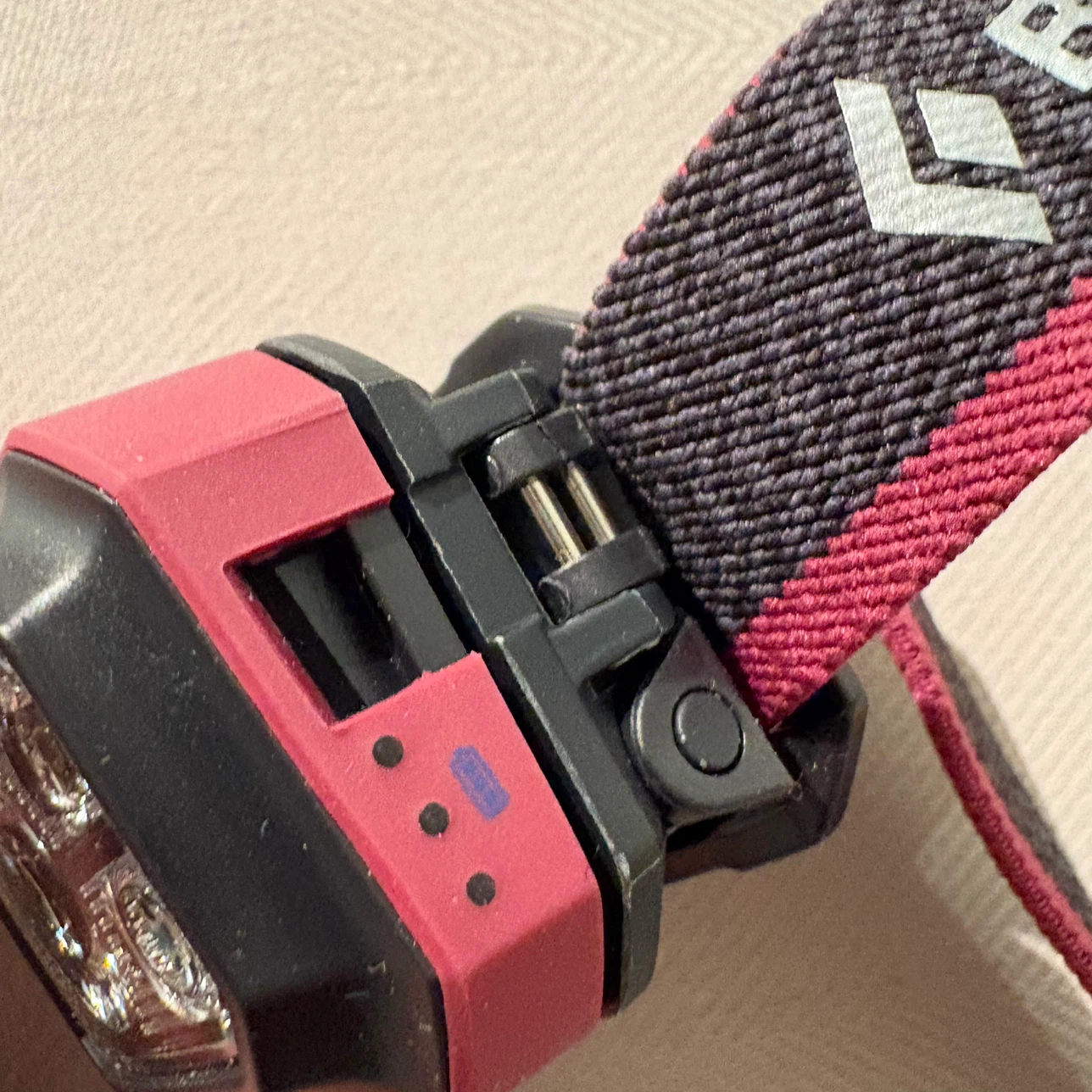 Black diamond storm 400 led headlamp climb camp light - photo 2
