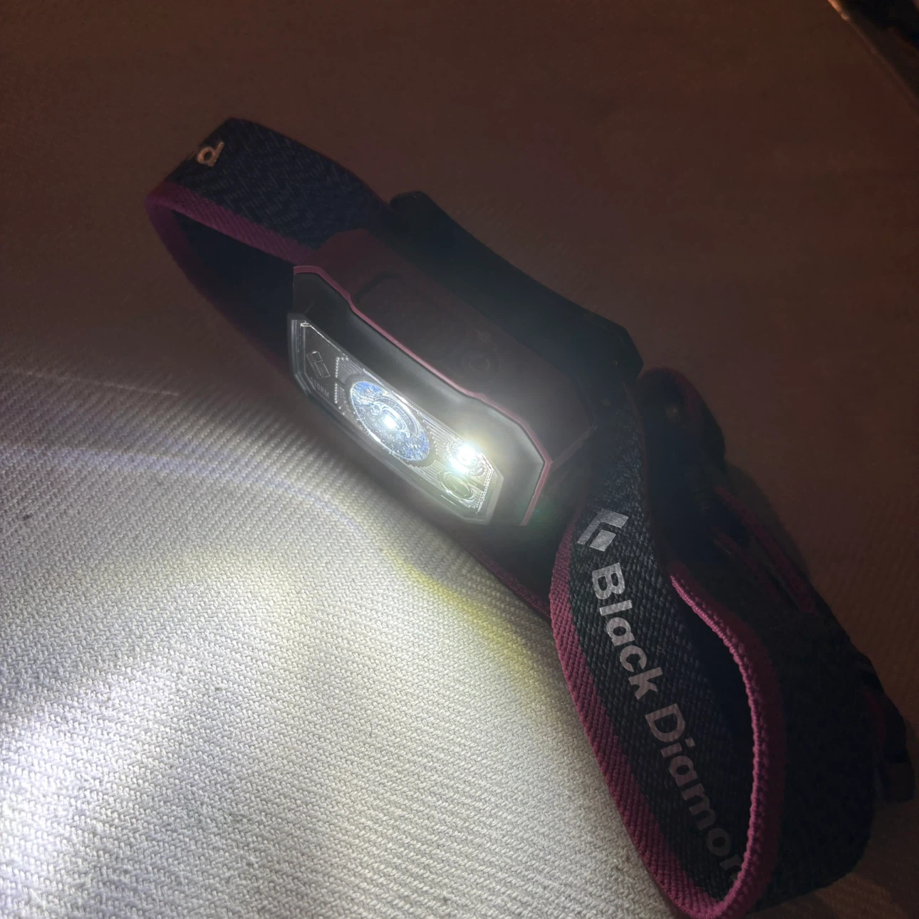 Black diamond storm 400 led headlamp climb camp light - photo 3