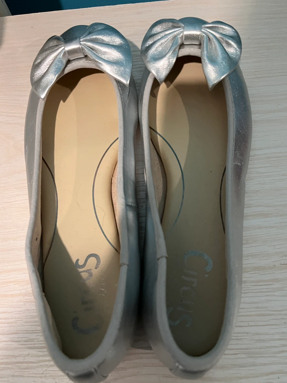 Circus by Sam Edelman Silver Ballet Flats Size 8 - photo 2