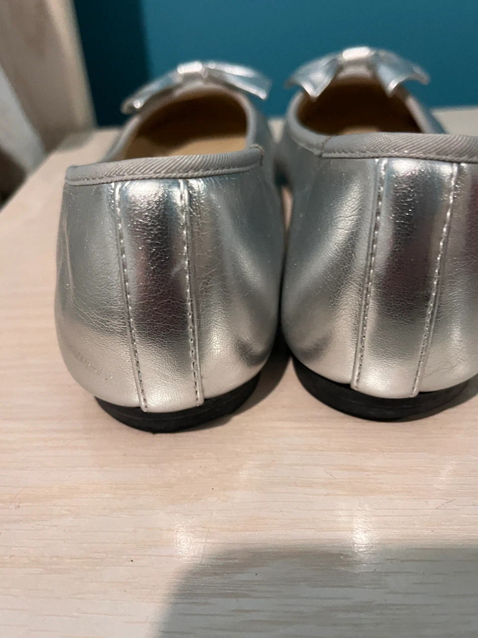Circus by Sam Edelman Silver Ballet Flats Size 8 - photo 3