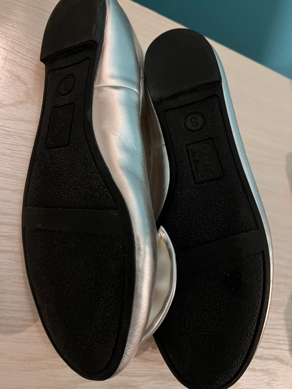Circus by Sam Edelman Silver Ballet Flats Size 8 - photo 4