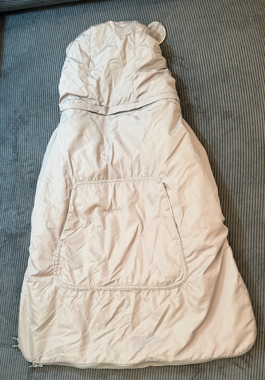 Warm Baby Carrier Cover with Fleece & Hood – $12 - photo 2