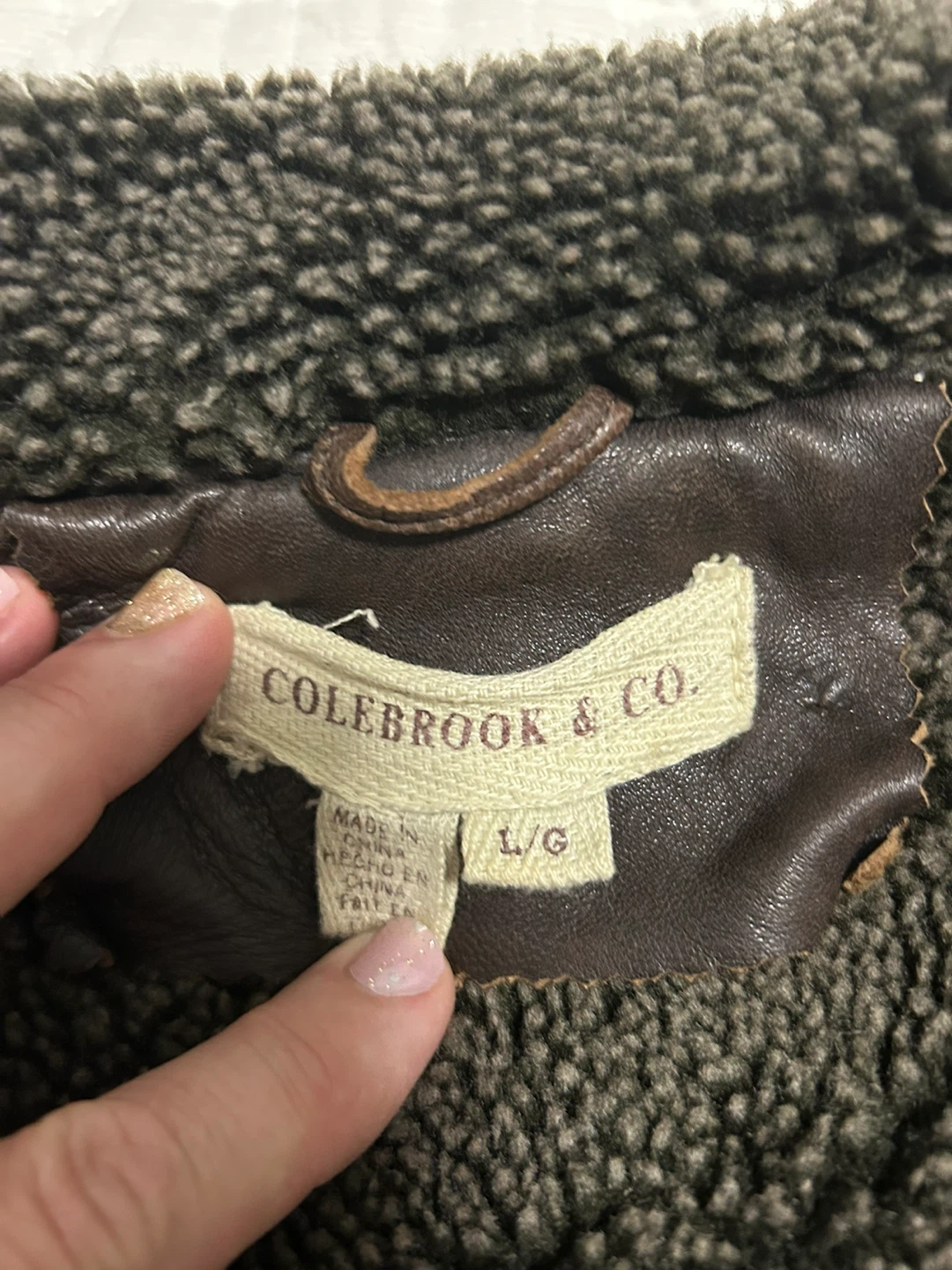 Vintage Colebrook & Co. Leather Jacket - photo 3