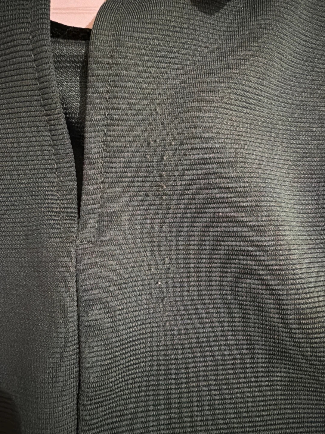 ZARA Green Dress with Embroidered Collar - photo 5