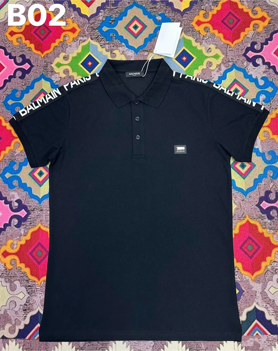 Balmain Paris Men's Polo Shirt - photo 2