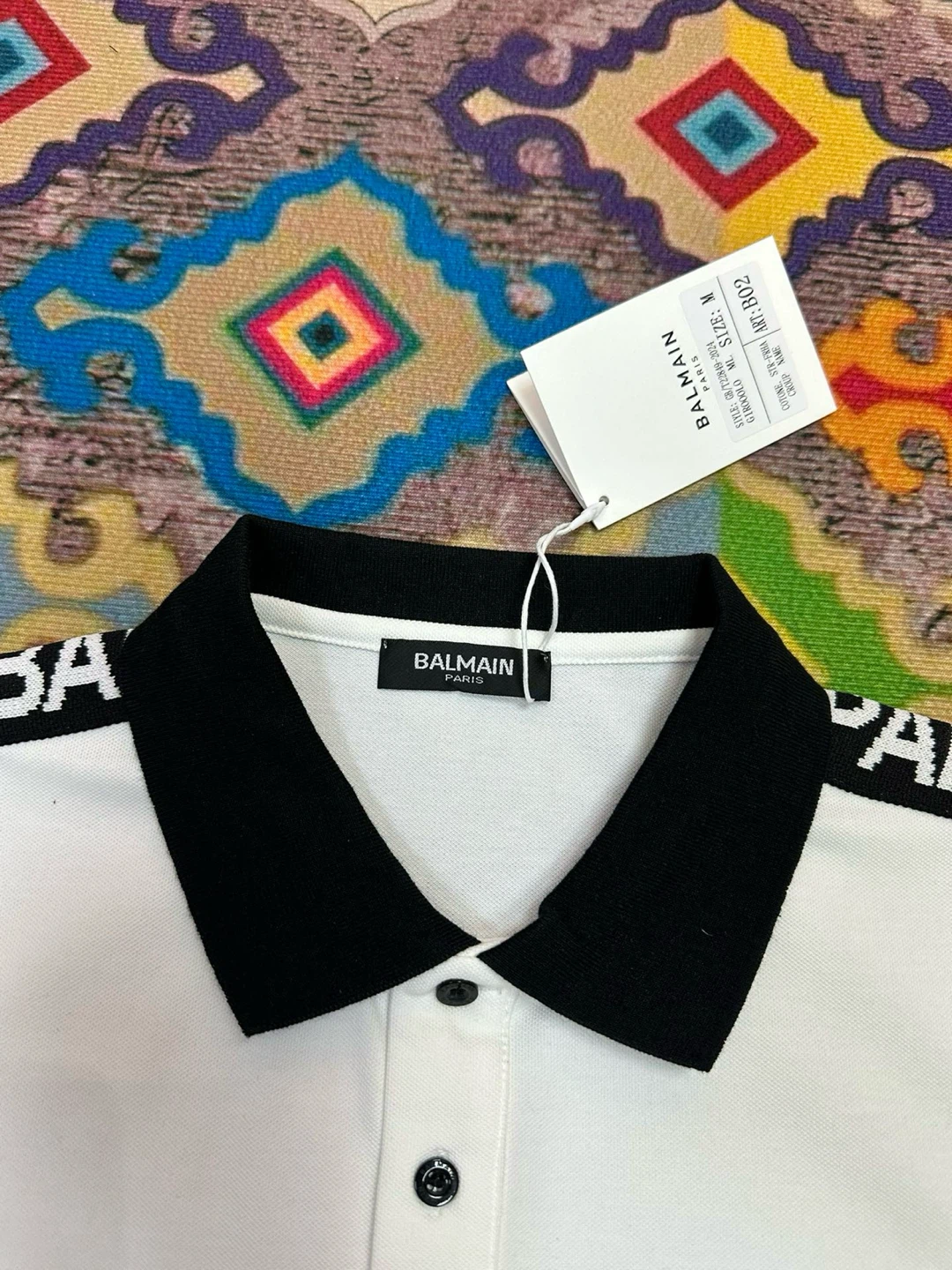 Balmain Paris Men's Polo Shirt - photo 5