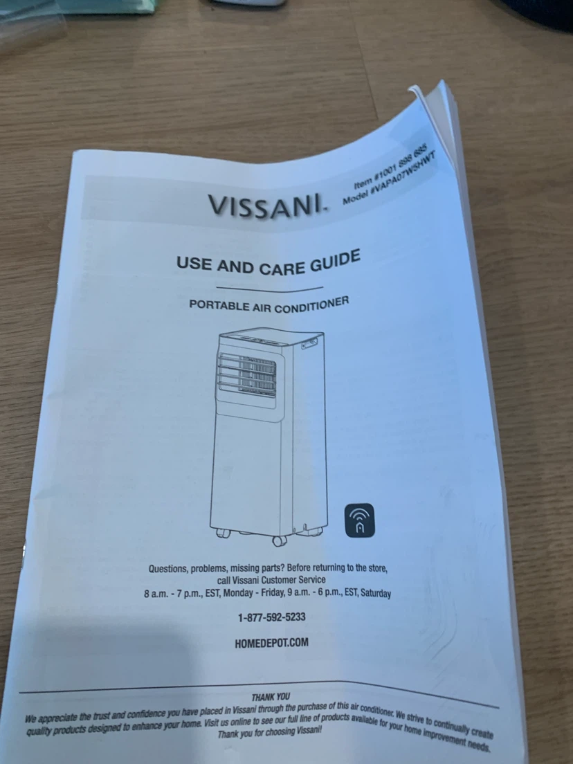 Vissani Portable Air Conditioner - photo 4