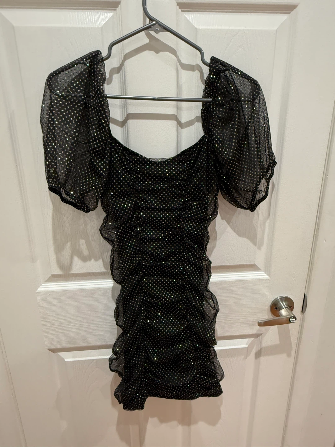 Women's Sparkly Shimmer Mini Dresses - photo 5