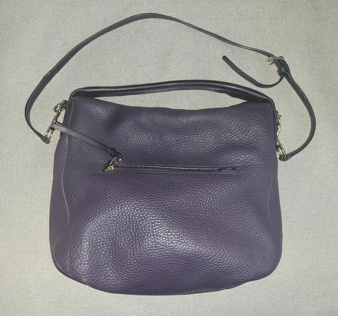 Coach Pebble Leather Hobo Bag