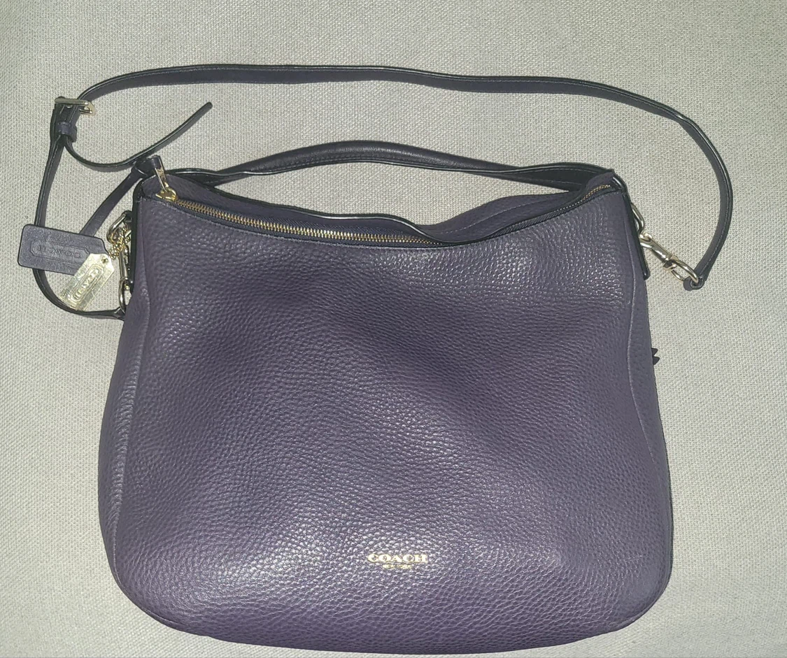 Coach Pebble Leather Hobo Bag - photo 4