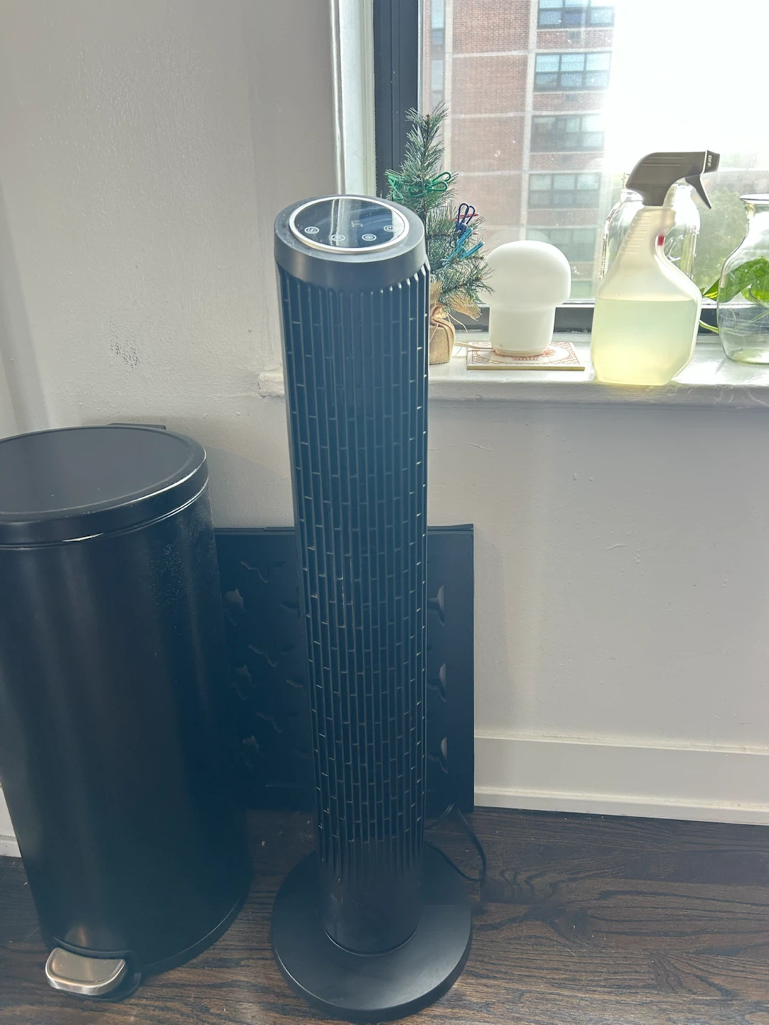 Holmes 37" Whisper Force Tower Oscillating Fan with Clean Breeze - photo 2