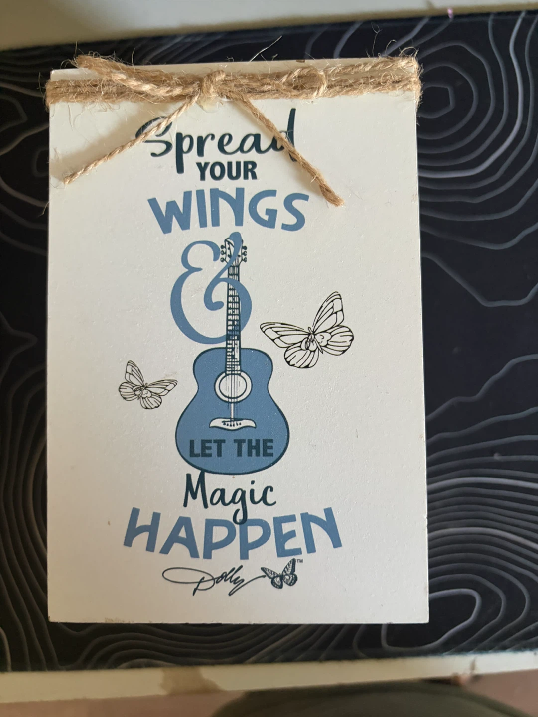 Dolly Parton Wooden Decorative Block