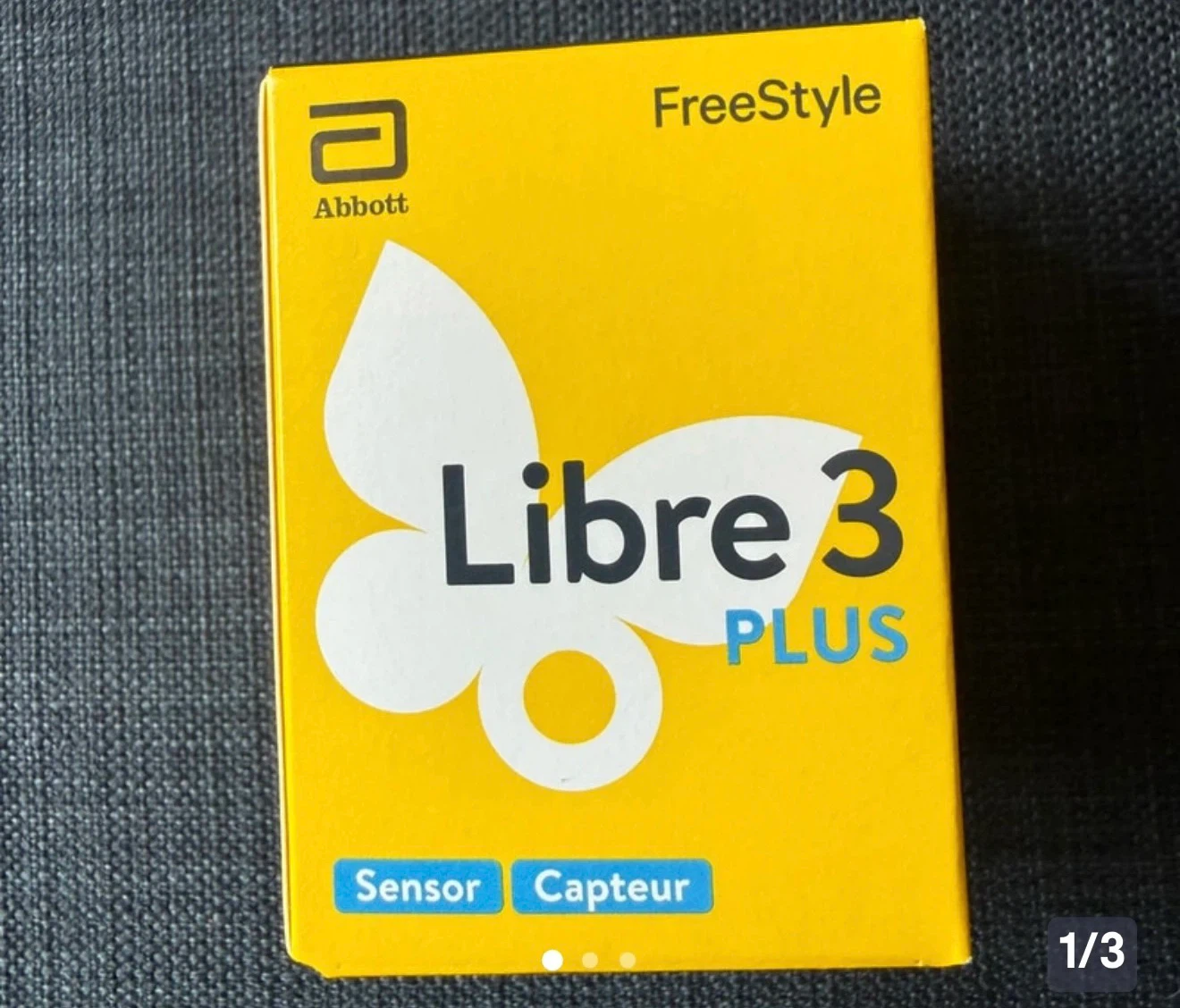 Abbott FreeStyle Libre 3 Plus Sensor (Exp. 06/2027) sealed