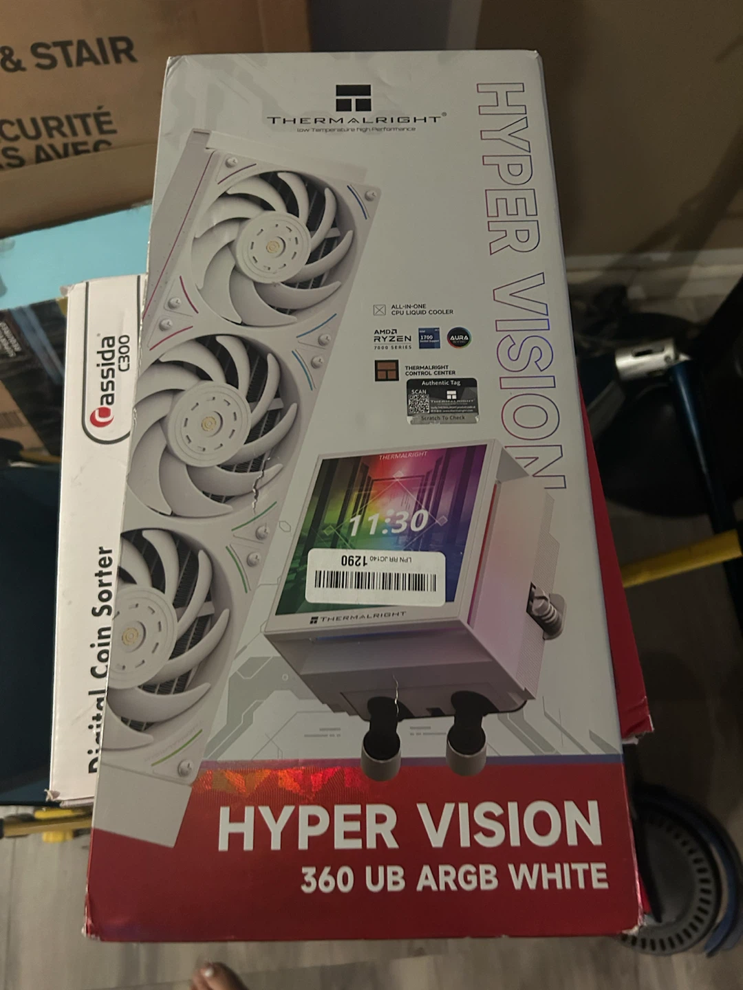 Thermalright Hyper Vision 360 UB ARGB White CPU Liquid Cooler