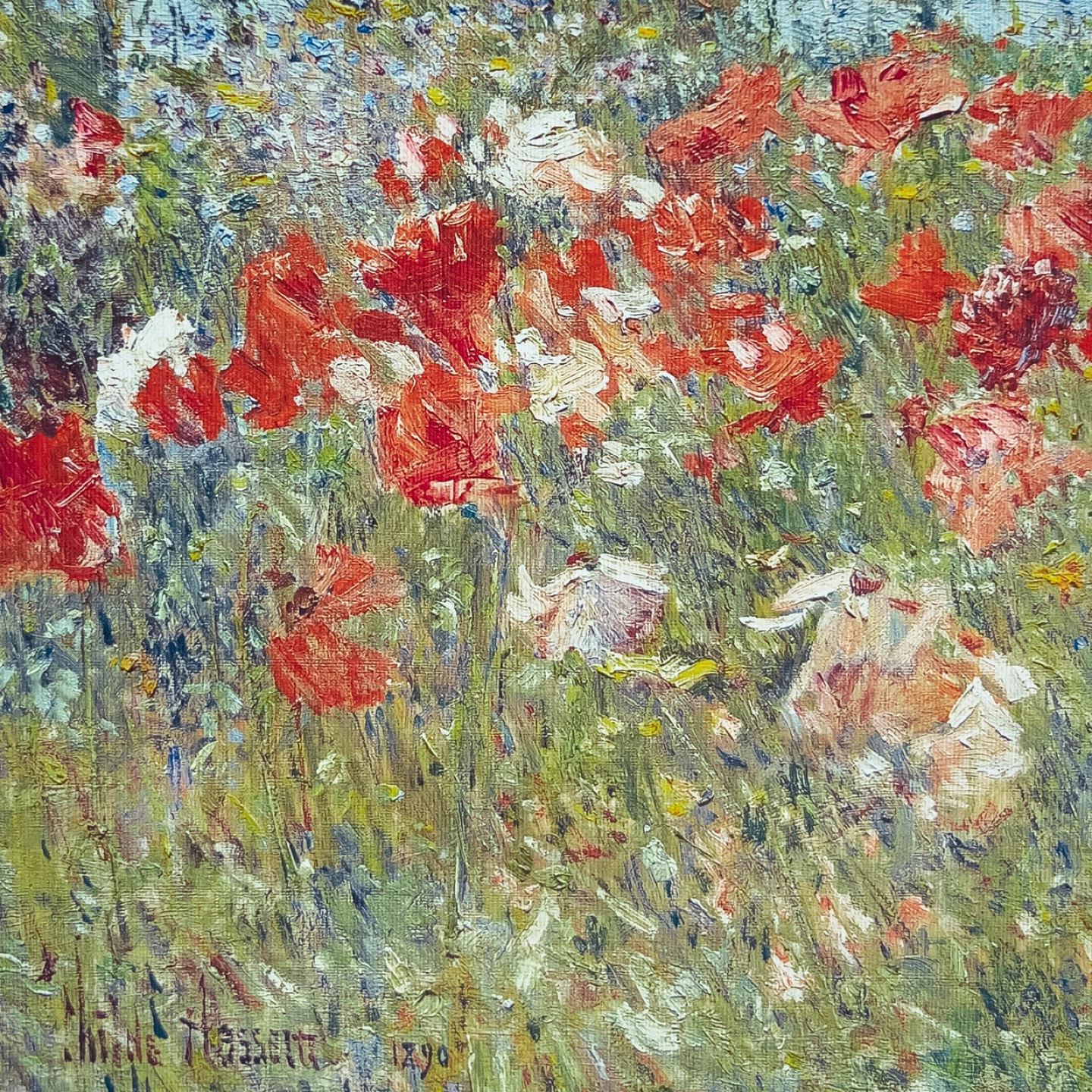 Wildflower Garden Vintage Art Print with Frame - photo 3