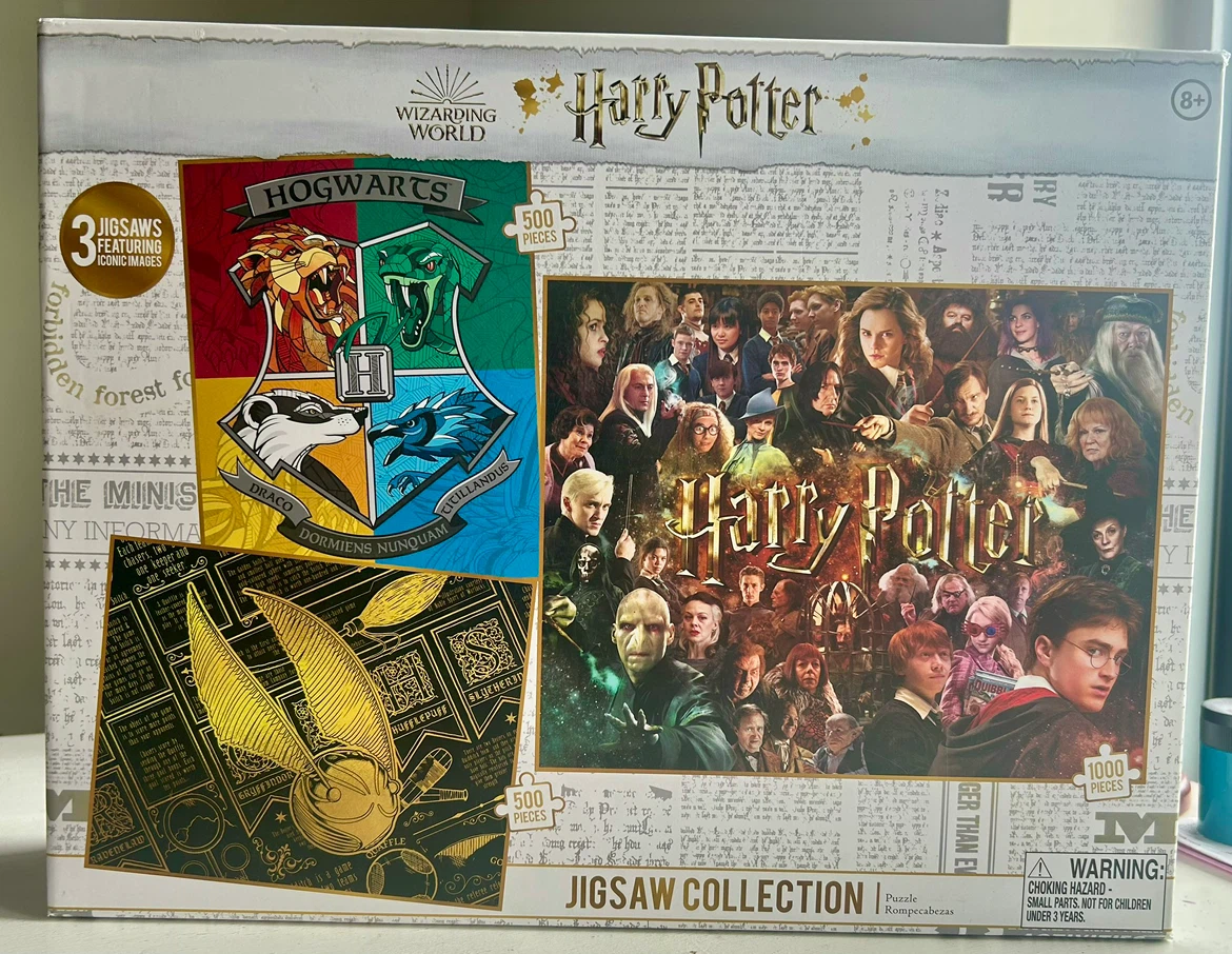 $20 - 3 -in-1 Harry Potter Puzzles