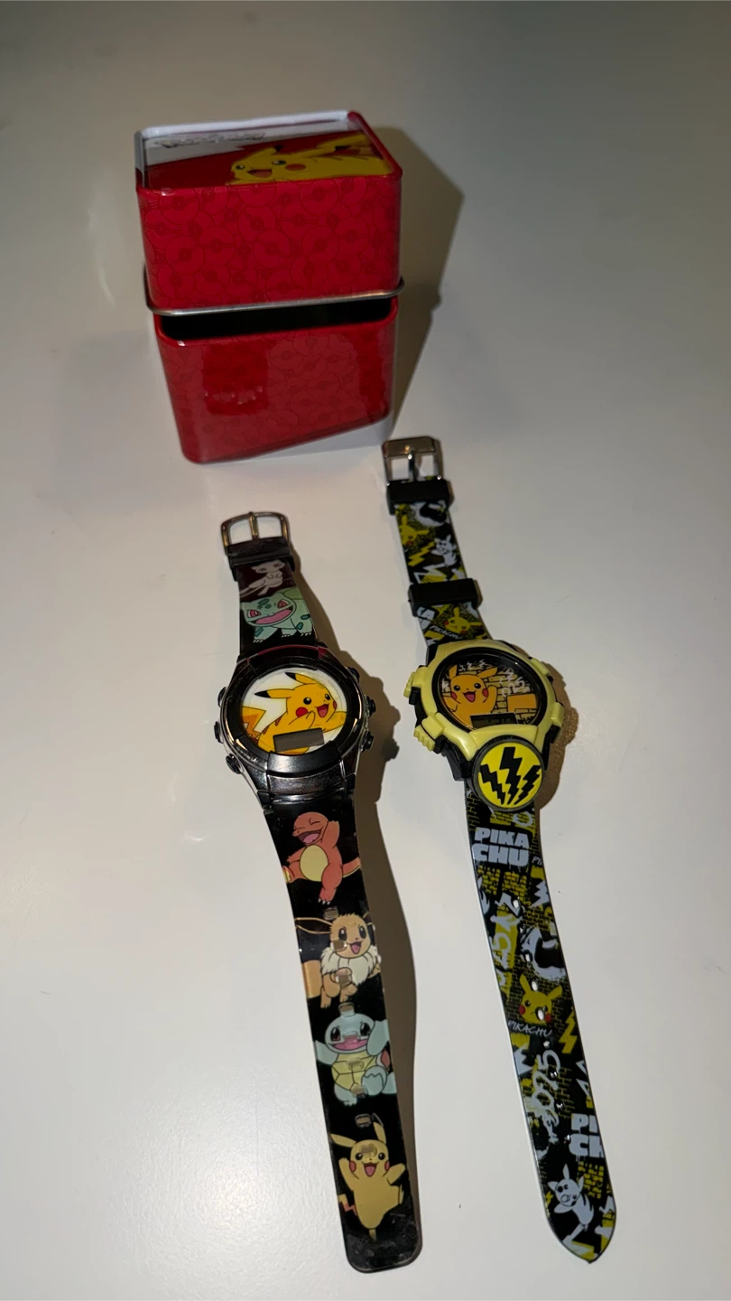 Pokemon Digital Watches Set with Tin Case - photo 3