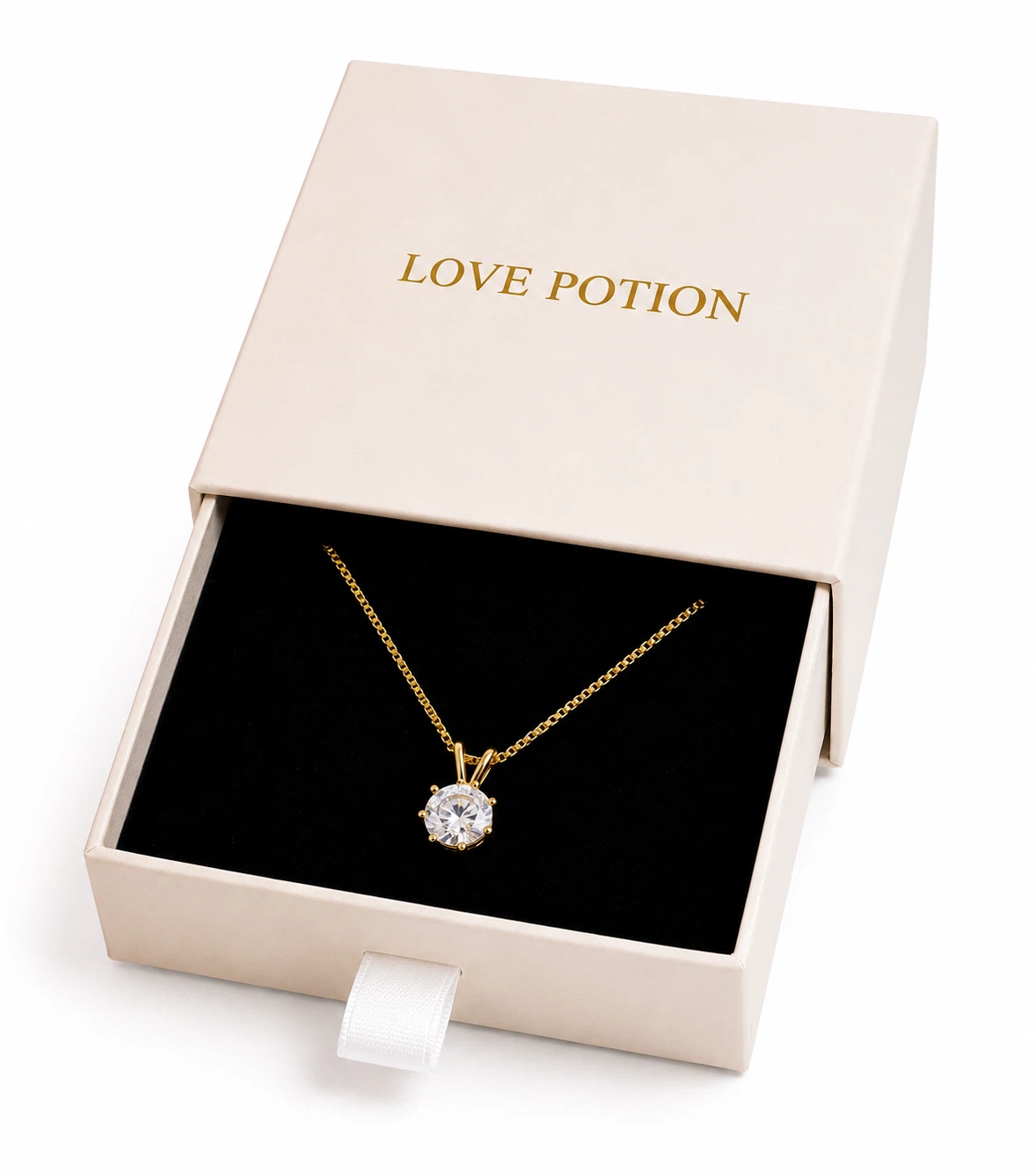 Women’s gold plated 925 sterling silver round pendant necklace
