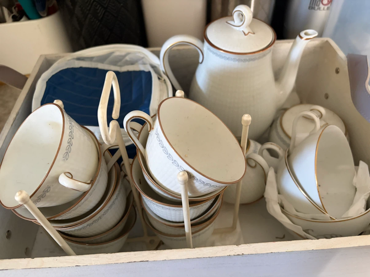 Rare Vintage Rörstrand Swedish Tea Set - photo 4