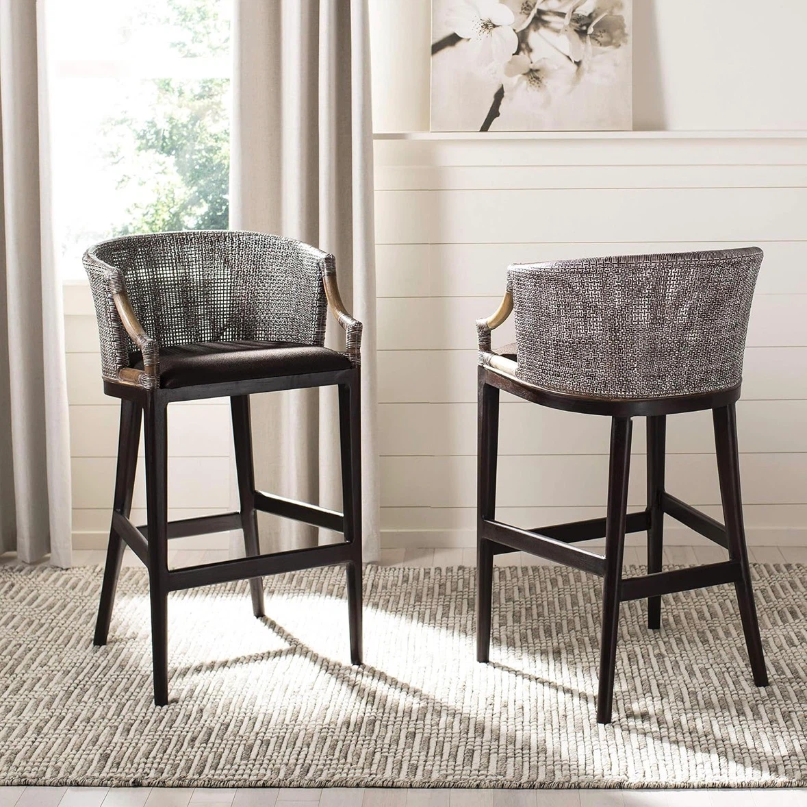 Safavieh Home Collection Birch Wood Brando 28-inch Bar Stool - photo 2