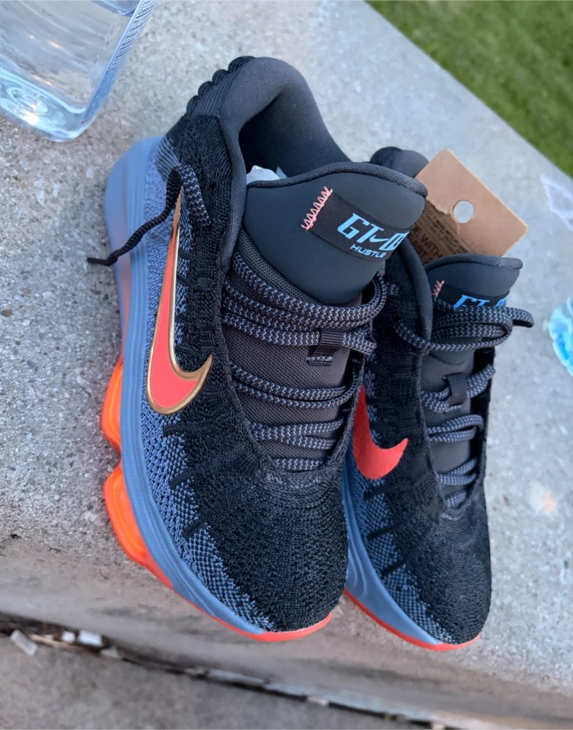 Nike G.T. Hustle 2 Sneakers Black Size 7