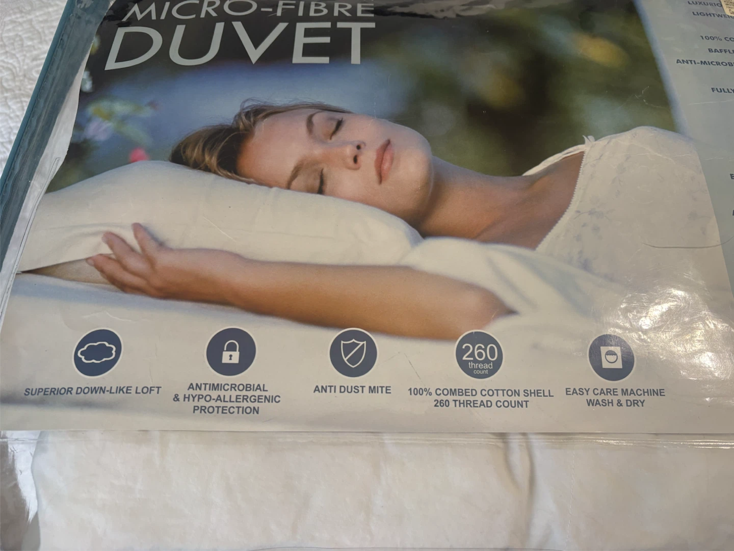 Beddingtons King Size Micro-Fibre Duvet - photo 2