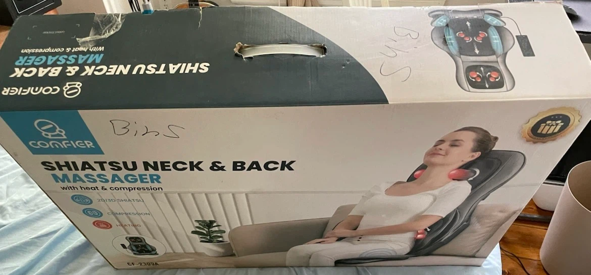 Comfier Shiatsu Neck & Back Massager