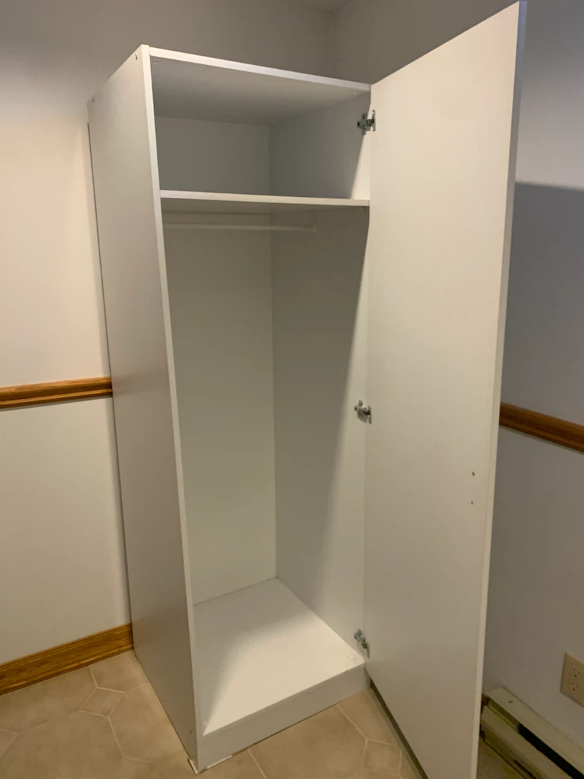 IKEA Single Door Wardrobe Cabinet (white) - photo 2