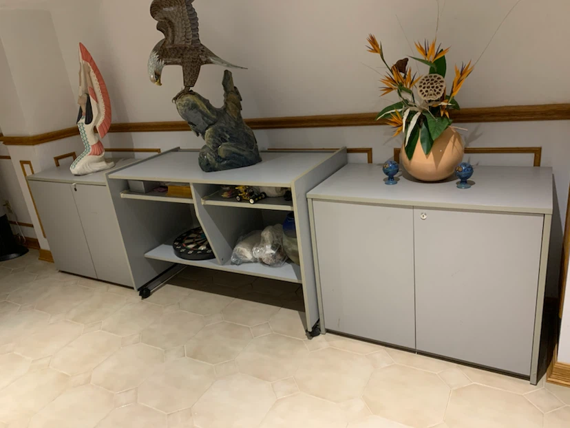Home Office Work Station and Storage Units