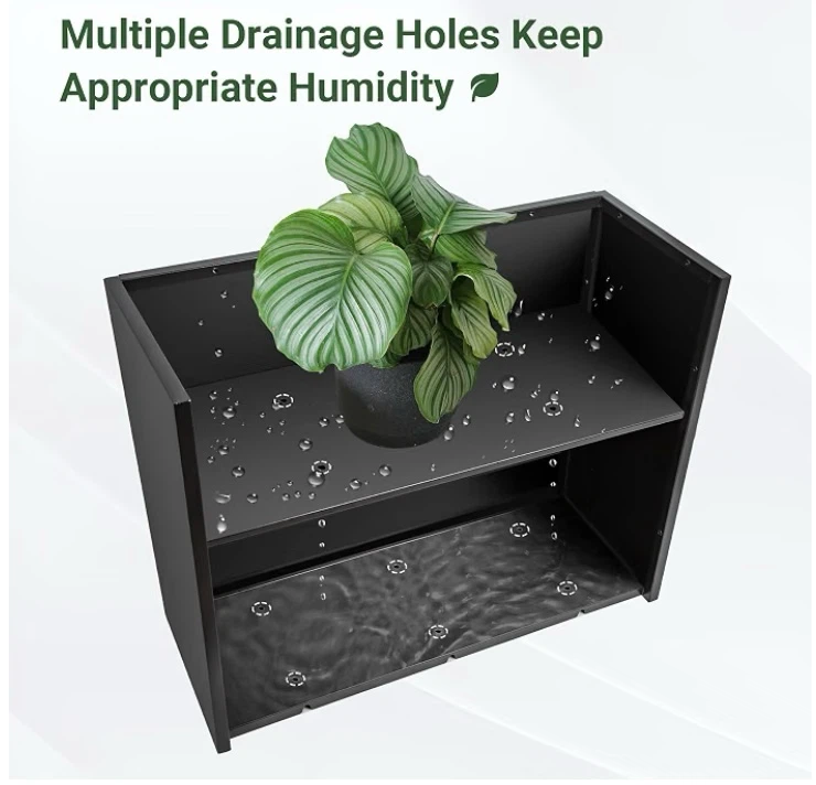 New Heavy Duty Steel Planter with Removable Insert Shelf - photo 5