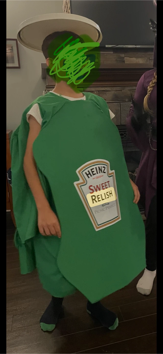 Heinz Sweet Relish Kids Halloween Costume - photo 2