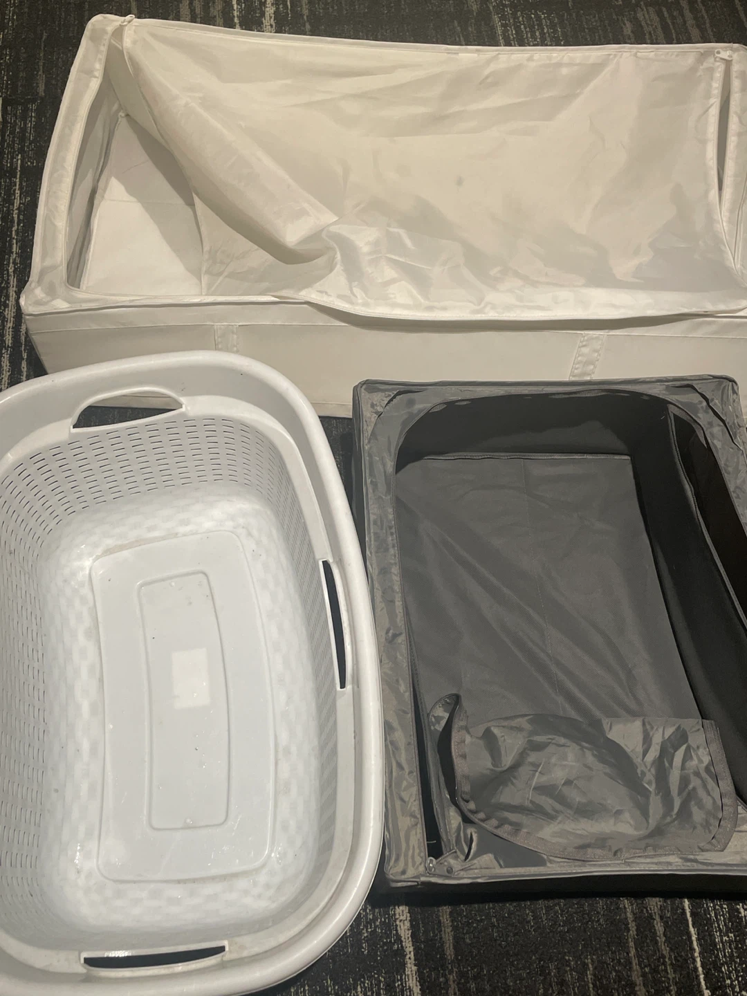 $4 ea Laundry Hamper and Collapsible Storage Bin
