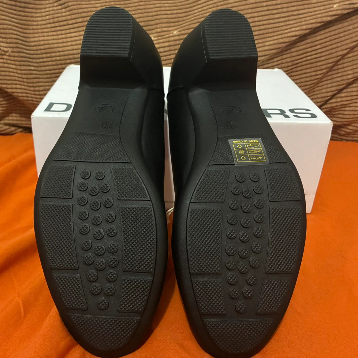 DREAM PAIRS Arch Support Low Chunky Block Work Dress Pumps - photo 3