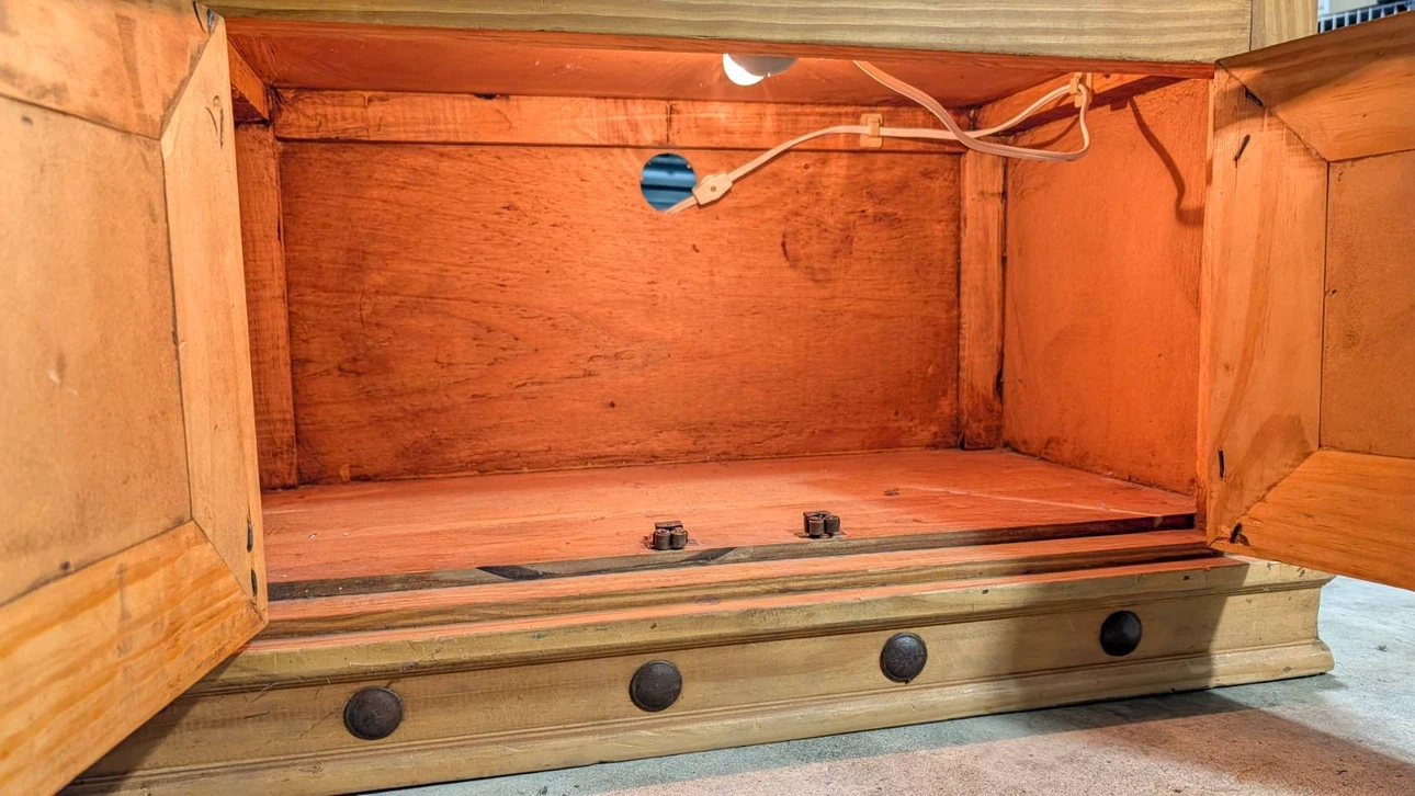 Wooden Media Console or Storage Cabinet - photo 4