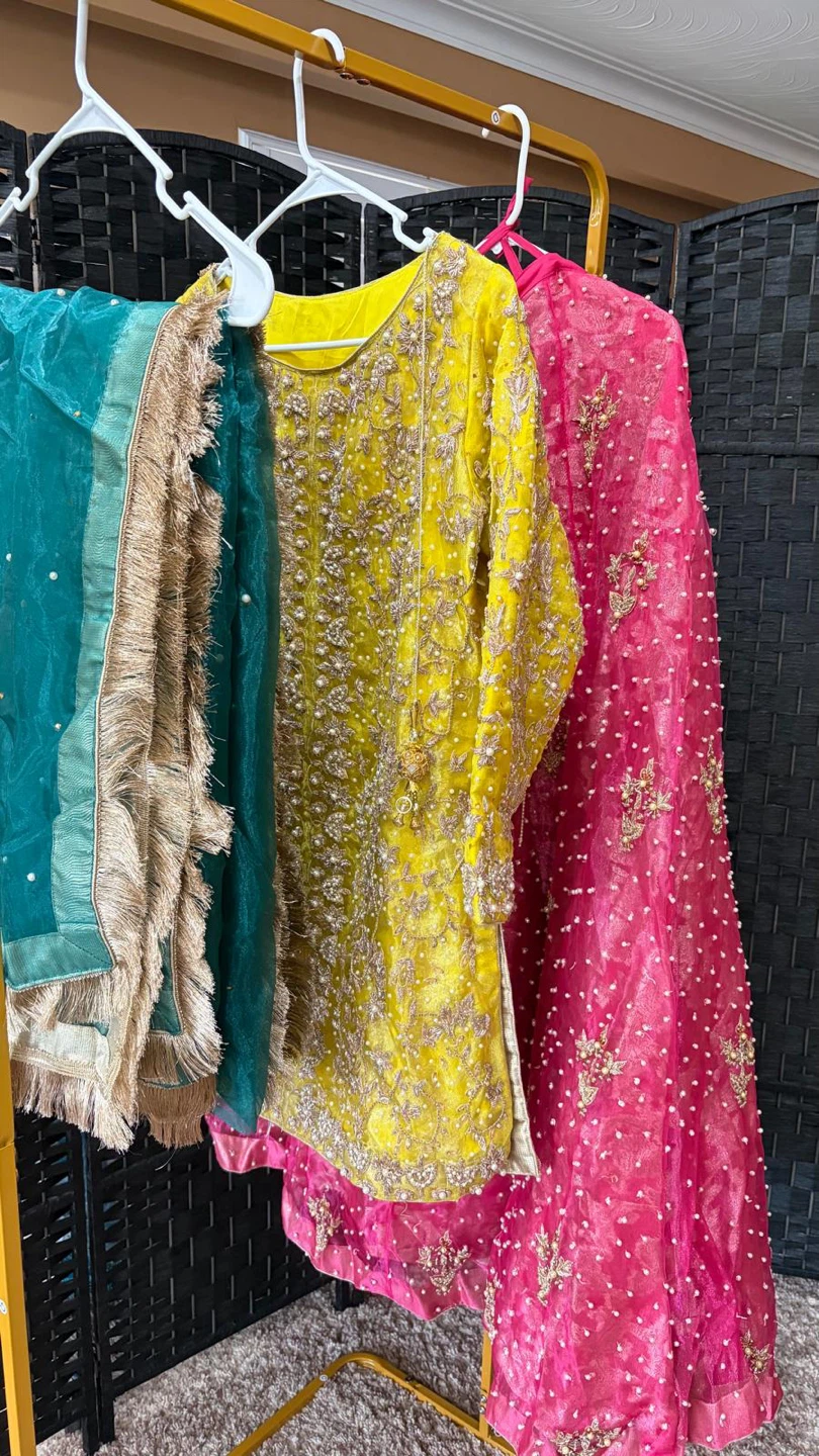 3-Piece Embroidered Formal Outfit