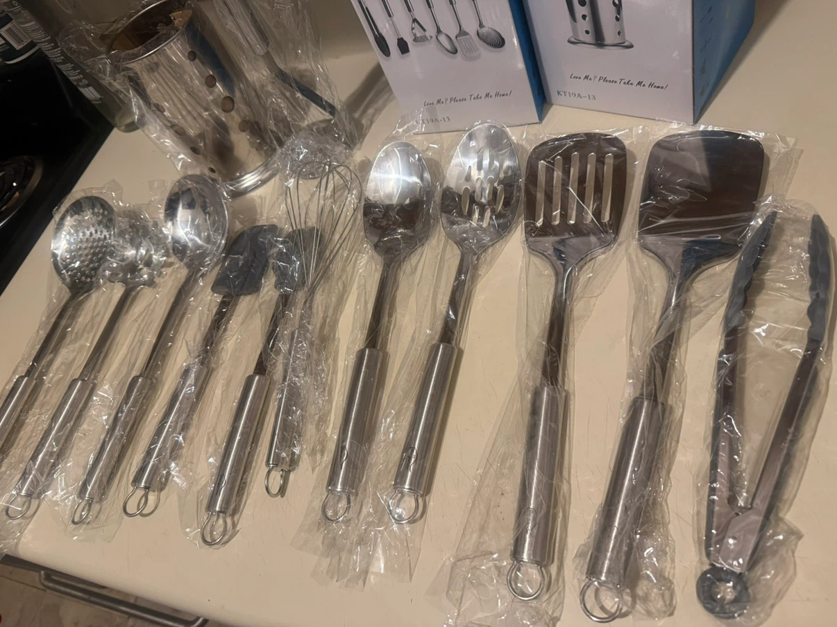 Berglander 13-Piece Stainless Steel Kitchen Utensil Set - photo 4