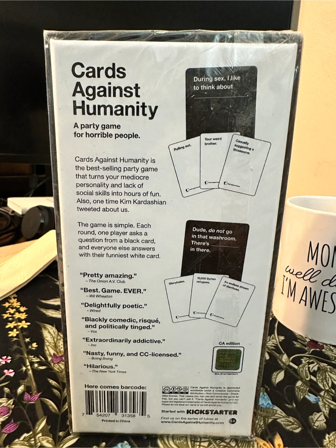 Cards Against Humanity Party Game - photo 3