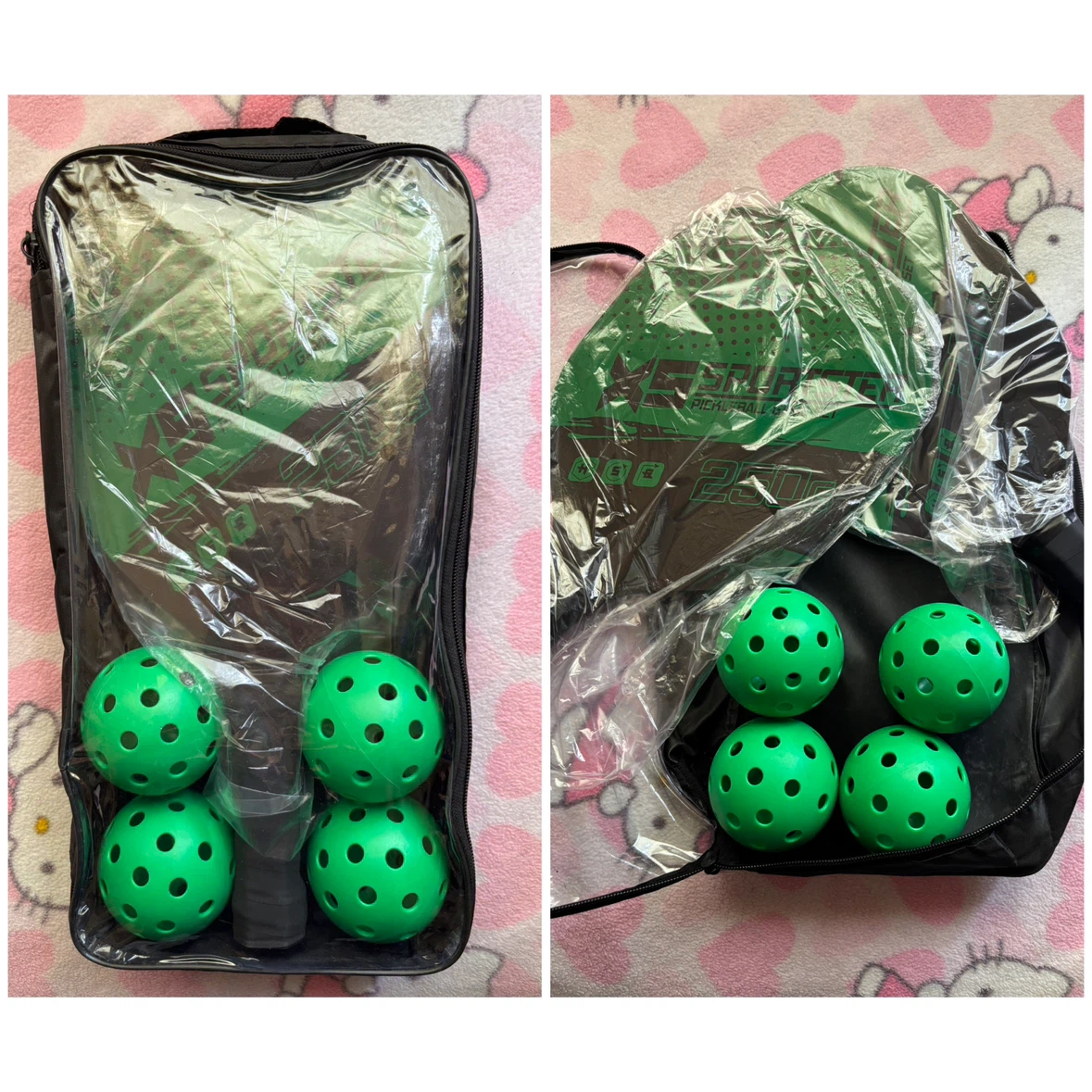 Pickleball Paddles & Balls Set