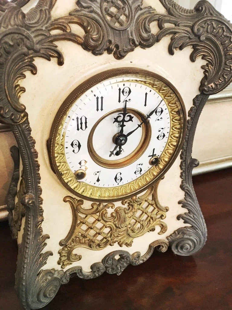 ⭐️1898, F. Kroeber Clock Co. antique French-style mantel clock⭐️ - photo 4
