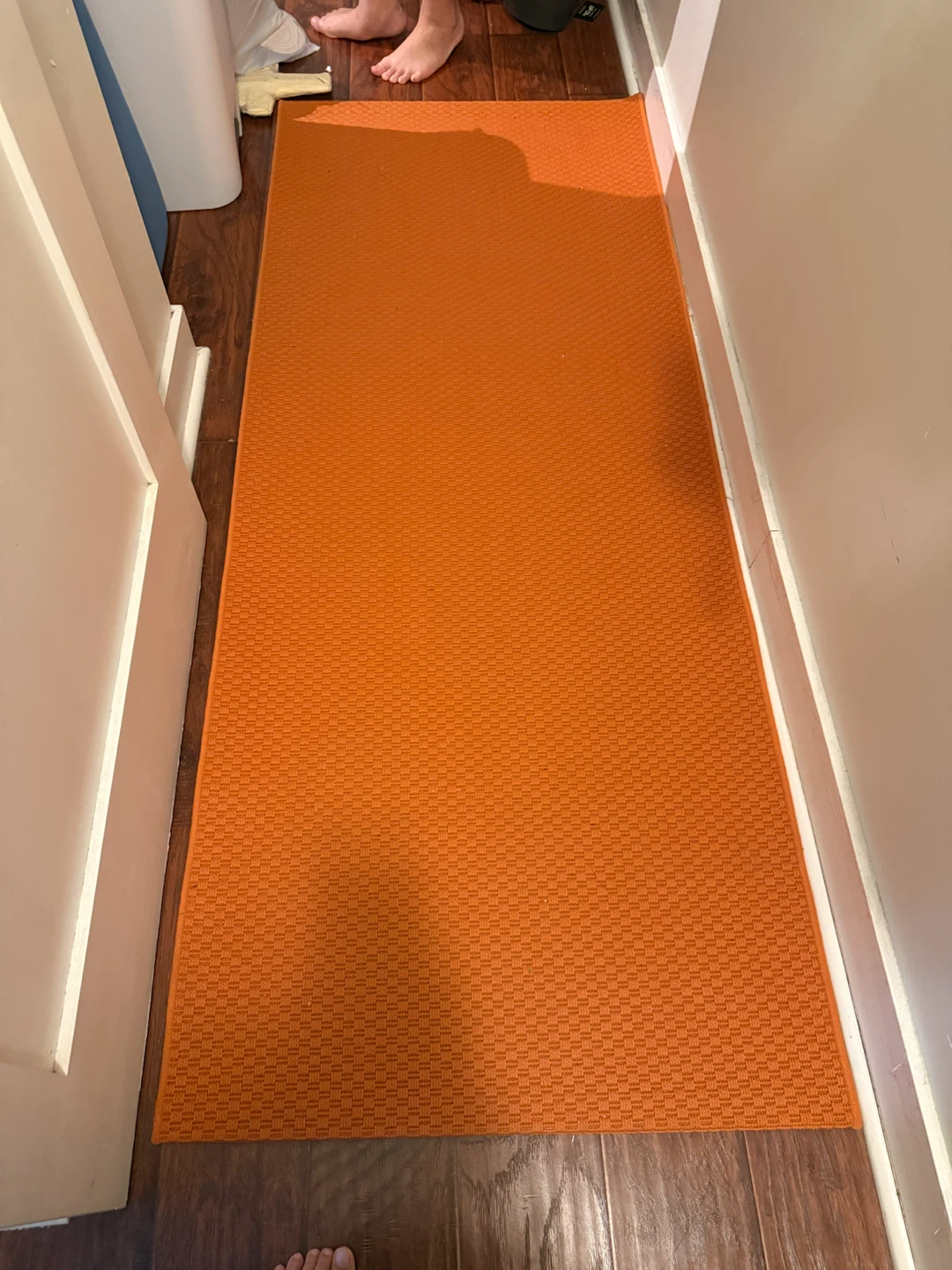 Orange Runner Mat